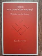 Kurt Gossweiler - Hitler: een onstuitbare opgang?, Boeken, Ophalen of Verzenden, Zo goed als nieuw, K. Gossweiler