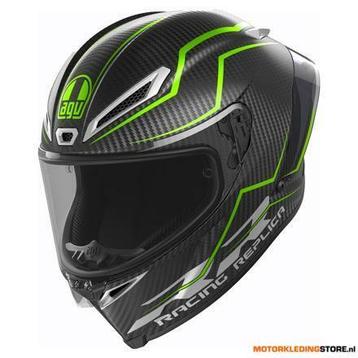 AGV Pista GP RR Performante Integraalhelm, Grijs-Groen beschikbaar voor biedingen