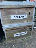 Hoge kwaliteit houten kist, Doe-het-zelf en Verbouw, Kratten en Dozen, 100 cm of meer, 60 cm of meer, Ophalen of Verzenden, Zo goed als nieuw