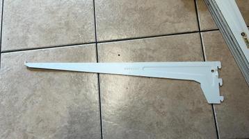 16X plankdrager - schapdrager 60cm 65kg duraline  Gebruikt P beschikbaar voor biedingen