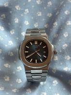 Patek philipe nautilus 40mm, Verzenden, Staal, Overige merken, 1960 of later