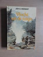 Joh. G. Veenhof - Vlucht uit de Taiga, Boeken, Oorlog en Militair, Ophalen of Verzenden, Tweede Wereldoorlog, Zo goed als nieuw