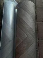 17m2 TAUPE VISGRAAT VINYL CLARKS, Huis en Inrichting, Stoffering | Vloerbedekking, Ophalen, Overige kleuren, Nieuw, Vinyl