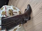 Prachtige donkerbruine hoge dameslaarzen, smalle schacht, 40, Kleding | Dames, Schoenen, Ophalen, Zo goed als nieuw, Bruin, Hoge laarzen