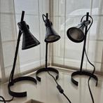 Set van 3 vintage LAGRA ikea tafellampen, Modern - industrieel, Ophalen of Verzenden, Zo goed als nieuw, Minder dan 50 cm