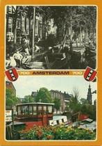 AK Amsterdam - Singel met Bloemenmarkt - Amsterdam 700, Verzamelen, Ansichtkaarten | Nederland, Verzenden, 1960 tot 1980, Ongelopen