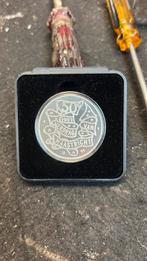 Zilveren herdenkingsmunt Verdrag van Maastricht, Postzegels en Munten, Munten | Nederland, Koningin Beatrix, Zilver, Ophalen of Verzenden