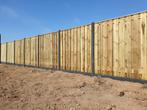 Hout/Beton schutting grenen vanaf €50,- per m1 incl. btw, Nieuw, 6 meter of meer, Hout, 1 tot 2 meter