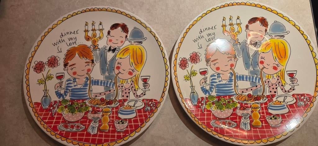 Blond Amsterdam Spaghetti Bord - Zeer Goede Staat, Huis en Inrichting, Keuken | Servies, Blond Amsterdam, Ophalen of Verzenden