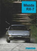 Mazda RX 7 brochure wankel auto (maz07), Verzenden, Zo goed als nieuw, Mazda