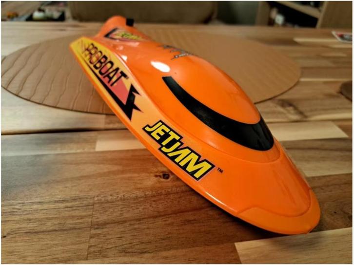 JetJam Proboat - Oranje Speelgoedboot, supersnel boot 35 kph, Hobby en Vrije tijd, Modelbouw | Boten en Schepen, Zo goed als nieuw