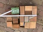 hardhouten blokken, Ophalen of Verzenden, Overige houtsoorten, Minder dan 200 cm, Balk