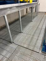 Roostervloer 35m2, Doe-het-zelf en Verbouw, Metalen, Ophalen, Gebruikt, IJzer