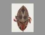 Masker Tambanum Papua Nieuw-Guinea (170711-01), Antiek en Kunst, Kunst | Niet-Westerse kunst, Ophalen of Verzenden