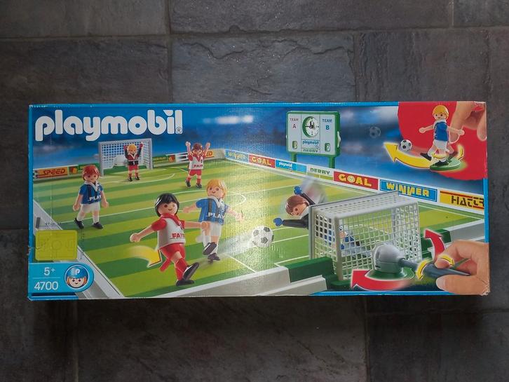 75% Korting op gebruikt Playmobil Sport 4700 super groot voe, Kinderen en Baby's, Speelgoed | Playmobil, Zo goed als nieuw, Complete set