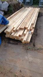 Houten balkjes vuren hout timmerhout blokhut kachelhout, Doe-het-zelf en Verbouw, Hout en Planken, Verzenden, 50 mm of meer, Balk