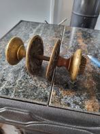 Bronzen Voordeurkruk Set, Huis en Inrichting, Ophalen of Verzenden, Gebruikt