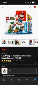 Lego Mario/Luigi Startsets + Makersset Compleet!, Kinderen en Baby's, Speelgoed | Duplo en Lego, Ophalen of Verzenden, Gebruikt
