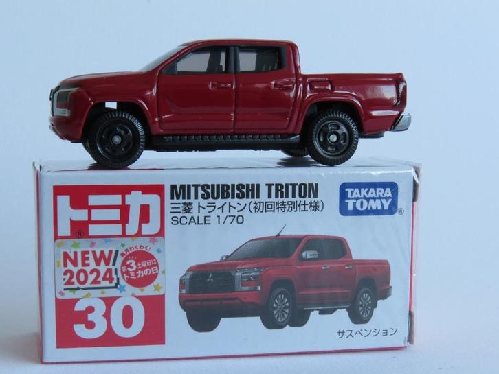 Tomica nr30 Mitsubishi Triton (sp) 1/70 3inch tomy, Hobby en Vrije tijd, Modelauto's | Overige schalen, Nieuw, Auto, Ophalen of Verzenden