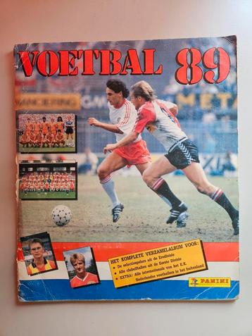 Panini Voetbal 1989 - compleet album beschikbaar voor biedingen