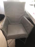 2 Chaplin stoelen, Huis en Inrichting, Stoelen, Ophalen, Past overal bij, Gebruikt, Twee