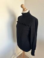 King Louie maat XL zwarte col rolkraag trui 2716, Kleding | Dames, Truien en Vesten, Zwart, Maat 46/48 (XL) of groter, Ophalen of Verzenden