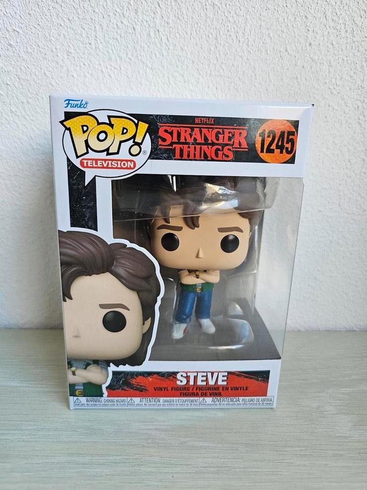 Steve - Stranger Things Netflix Funko - 1245, Verzamelen, Poppetjes en Figuurtjes, Nieuw, Ophalen of Verzenden