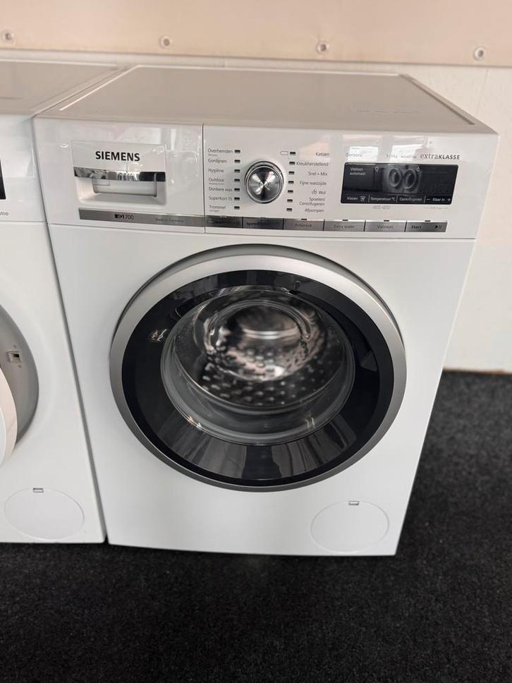 SIEMENS 1600 IQ-700 A+++ 9 KG met 1 jaar garantie, Witgoed en Apparatuur, Wasmachines, Refurbished, Voorlader, 8 tot 10 kg, 85 tot 90 cm