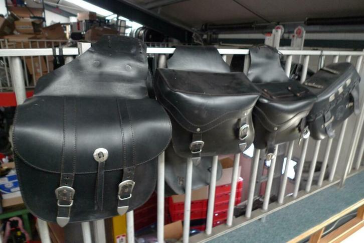 Tas Zadeltassen diverse, Motoren, Accessoires | Koffers en Tassen, Gebruikt, Ophalen