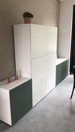 IKEA besta deuren, wit en groen, Ophalen, Kunststof, Gebruikt, Minder dan 150 cm