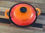 Le Creuset braadpan, Huis en Inrichting, Keuken | Potten en Pannen, Keramische plaat, Koekenpan of Braadpan, Gebruikt, Ophalen of Verzenden