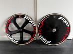FFWD wielen dicht achter en 5 spaaks voor baanwielrennen, Overige merken, Carbon, Ophalen of Verzenden, Zo goed als nieuw