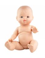 Paola Reina / Minikane pop Gordi Alicia meisje 34cm, Nieuw, Ophalen of Verzenden, Babypop, Gebr Simon