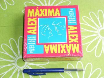 Nieuw in seal: Alex Maxima vraag en antwoordspel beschikbaar voor biedingen