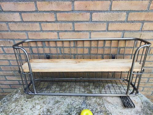 Bakkersrek keukenrek industrieel wandrek keuken landelijk, Huis en Inrichting, Woonaccessoires | Wandplanken en Boekenplanken