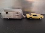 Ford Mustang 1968 + Airstream Caravan Schaal 1:43, Ophalen of Verzenden, Nieuw, Auto, Norev