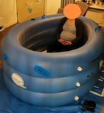 Bevalbad birth pool in a box 2 persoons + pomp, Ophalen of Verzenden, Zo goed als nieuw
