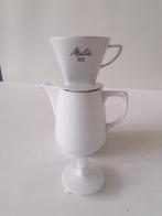vintage melita koffiepot met filter 102 in prima staat, Verzenden