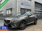 Mazda CX-3 2.0 SkyActiv-G 120 GT-M AUT Led Navi Leer Trekh., Auto's, Mazda, 1998 cc, 4 cilinders, Leder en Stof, SUV of Terreinwagen