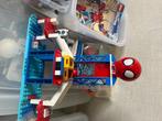 LEGO Marvel Spider-Man Webuitvalsbasis ontmoeting - 10784, Ophalen of Verzenden, Zo goed als nieuw, Complete set, Lego