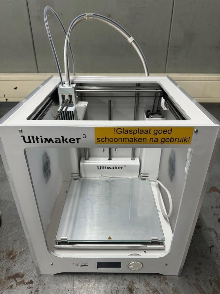 Ultimaker 3 - 3D printer, Computers en Software, 3D Printers, Zo goed als nieuw, Ophalen