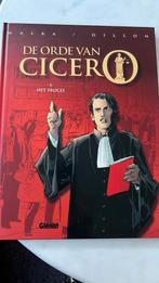 Gillon - 1 Het proces. De orde van Cicero, Eén stripboek, Ophalen of Verzenden, Zo goed als nieuw, Gillon