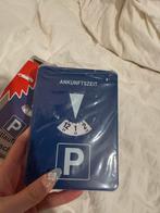 Nieuwe Parkeerschijf met Klok, Ophalen of Verzenden, Nieuw