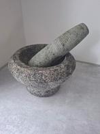 Stenen Vijzel met Stamper, Ophalen, Gebruikt