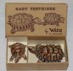 2 Vintage Wade baby Tortoises in origineel doosje, Verzenden, Zo goed als nieuw, Dier