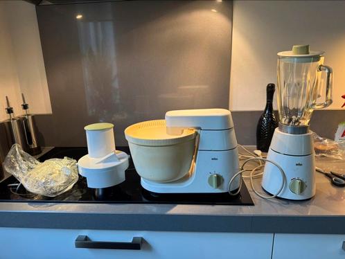 Braun keukenmachine en blender KM32, Witgoed en Apparatuur, Blenders, Zo goed als nieuw, Blender, Ophalen