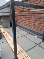 Metalen tafelpoot, Huis en Inrichting, Tafels | Eettafels, Ophalen of Verzenden, Gebruikt, Rechthoekig, 50 tot 100 cm