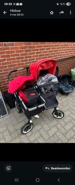 Bugaboo duo kinderwagen zgan, Kinderen en Baby's, Tweelingen en Meerlingen, Ophalen of Verzenden, Zo goed als nieuw, Kinderwagen of Buggy