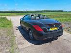 Peugeot 308 1.6 VTI CC 2009 Zwart met nieuwe apk 25 mei 2026, Zwart, 4 cilinders, Cabriolet, 4 stoelen