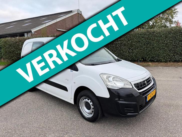 Peugeot Partner 1.6 VTI BENZINE - AC - 3 ZITS - MARGE, Auto's, Bestelauto's, Te koop, ABS, Airconditioning, Bluetooth, Centrale vergrendeling
